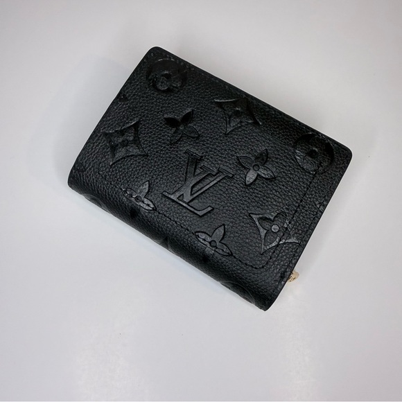 Louis Vuitton Black Embossed Monogram Wallet - Picture 5 of 7